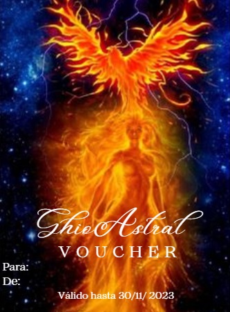 Solicita tu tarjeta regalo en: GhioAstral@gmail.com